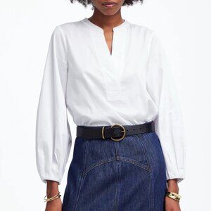 Madewell V-Neck Long-Sleeve Top Size XL